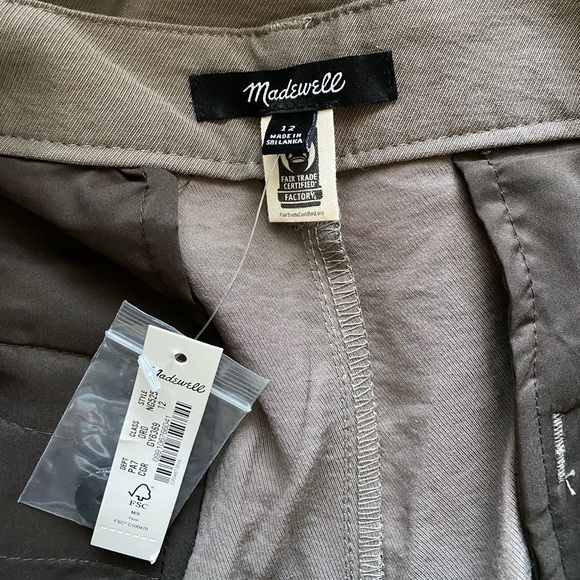 NWT madewell wide-leg crop pants - Picture 5 of 5